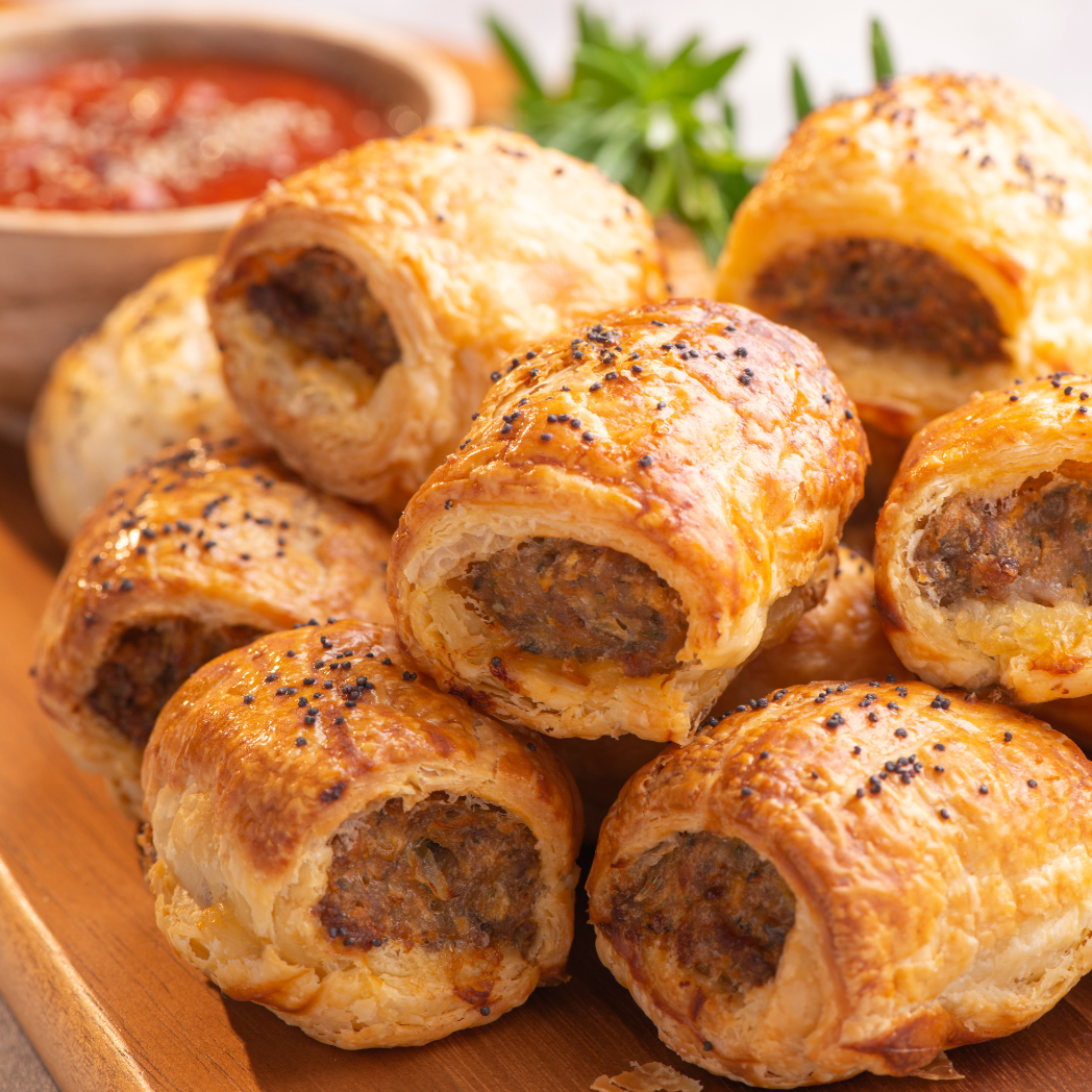 Beef & Fennel Sausage Rolls - 30 Pack