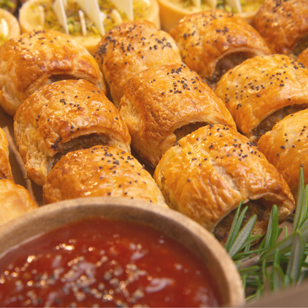 Beef & Fennel Sausage Rolls - 30 Pack