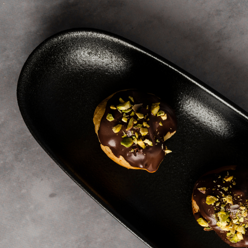 Dark Chocolate Profiteroles - 50 Pack