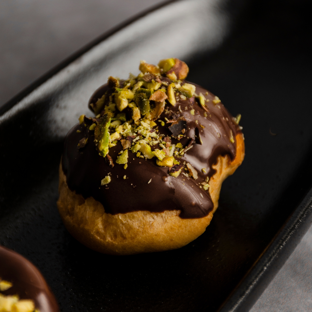 Dark Chocolate Profiteroles - 50 Pack