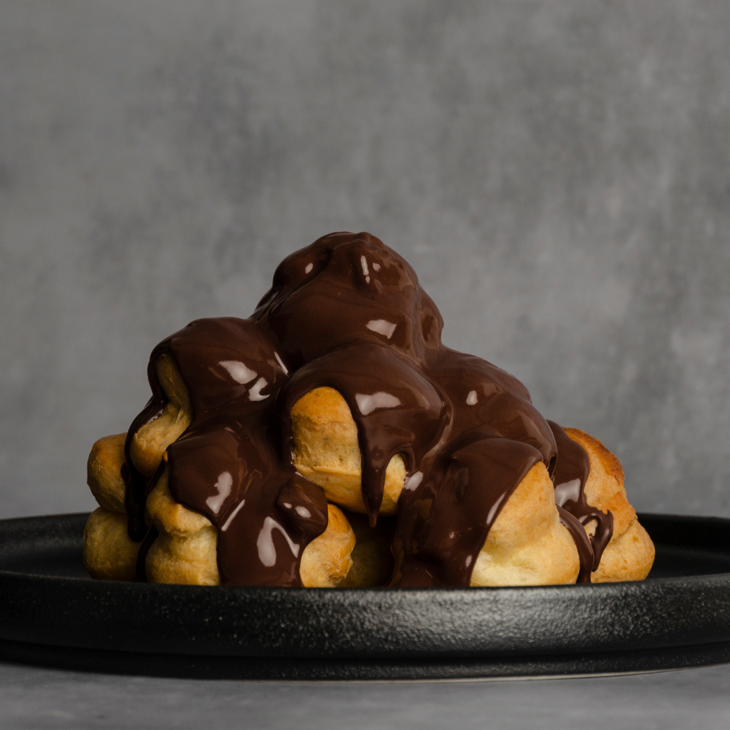 Dark Chocolate Profiteroles - 50 Pack