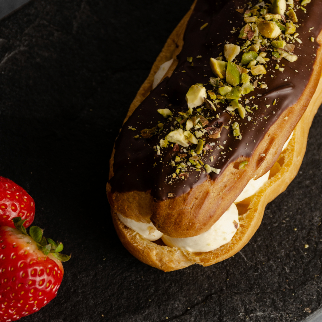 Fresh Cream Eclairs - 12 Pack