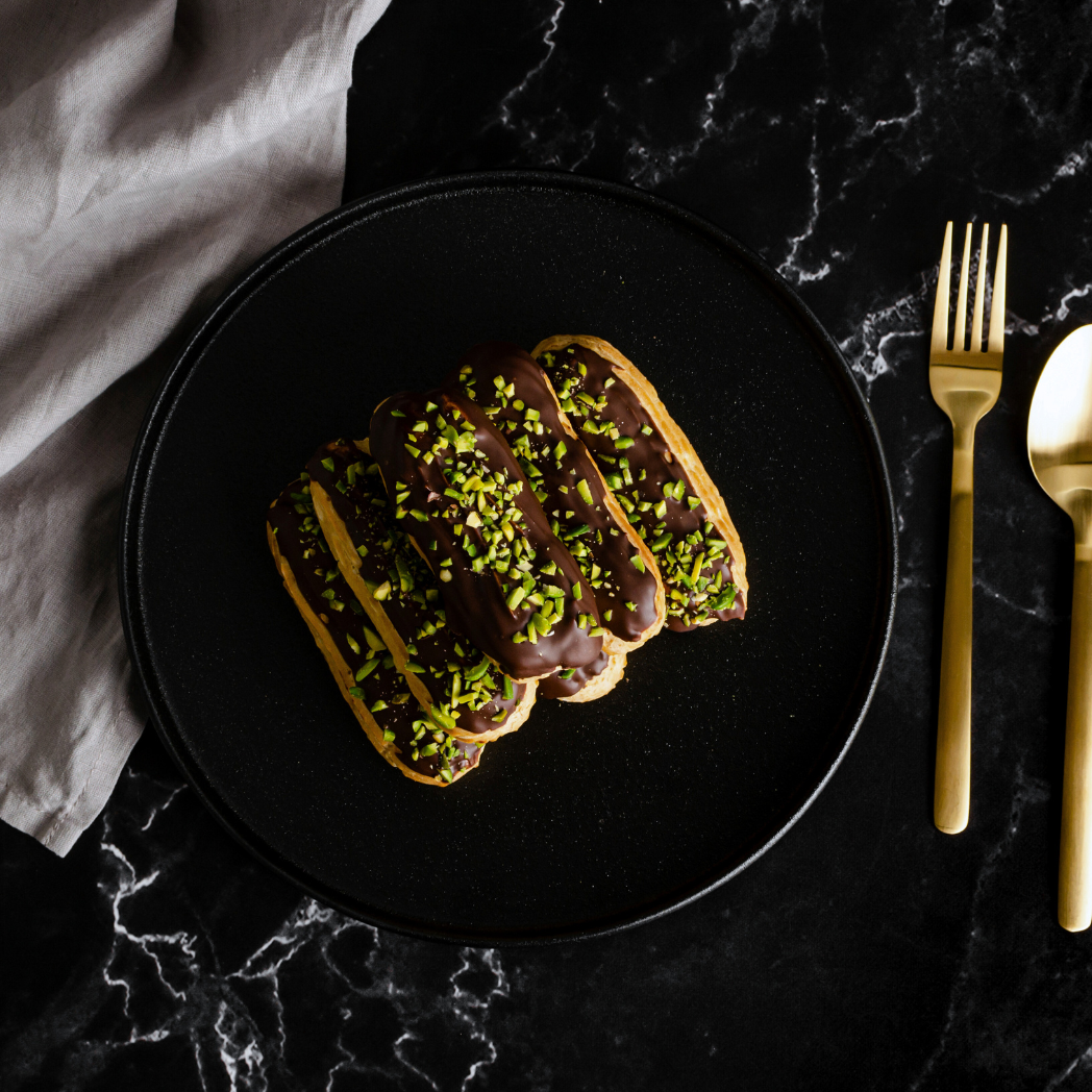 Fresh Cream Eclairs - 12 Pack