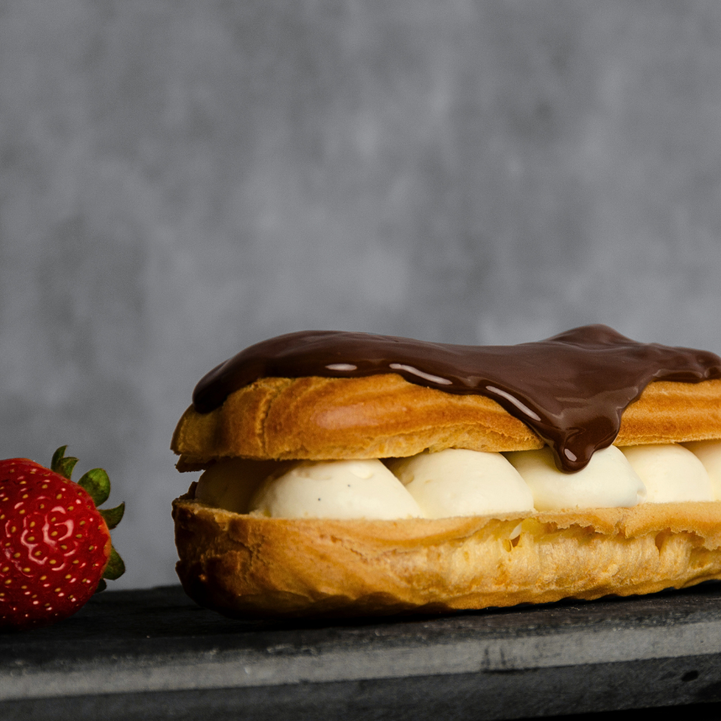 Fresh Cream Eclairs - 12 Pack
