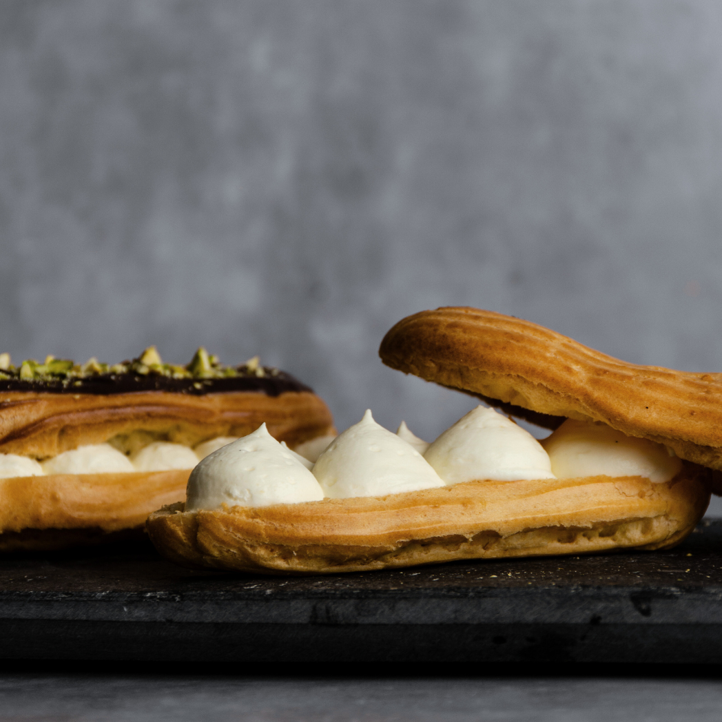 Fresh Cream Eclairs - 12 Pack