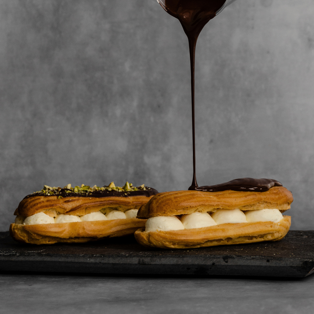 Fresh Cream Eclairs - 12 Pack