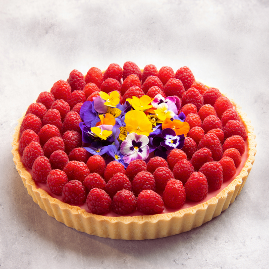 Raspberry & Vanilla Mascarpone Tart