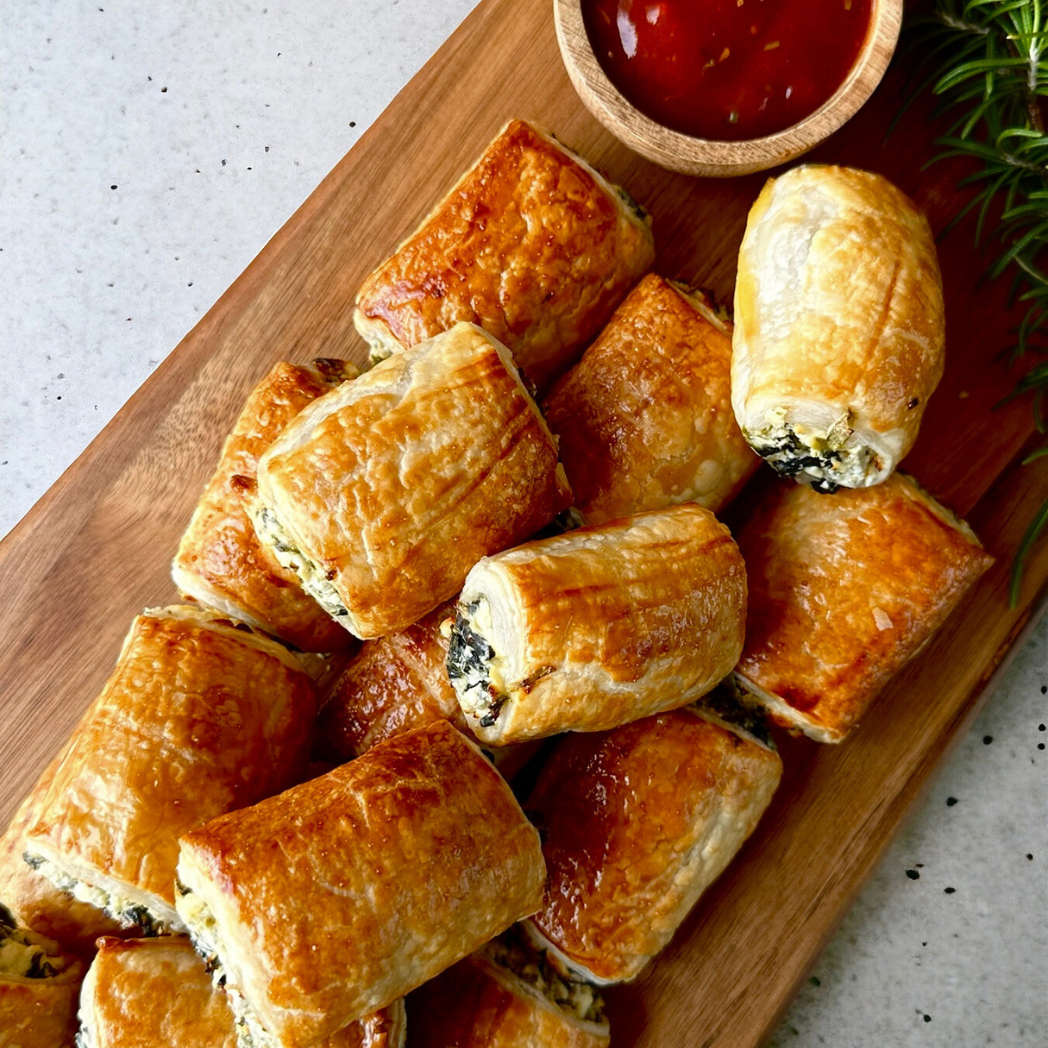 Spinach & Cheese Rolls - 60 Pack